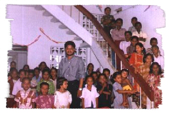Children at the orphanage